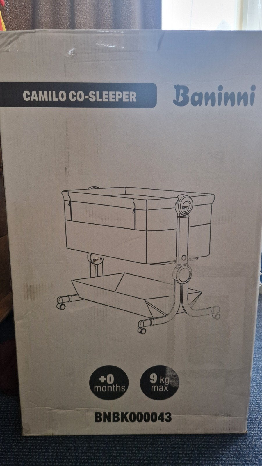 Baninni Camilo Co-Sleeper Ledikant, lees advertentie, Ophalen, Onbekend, Nieuw, Banini