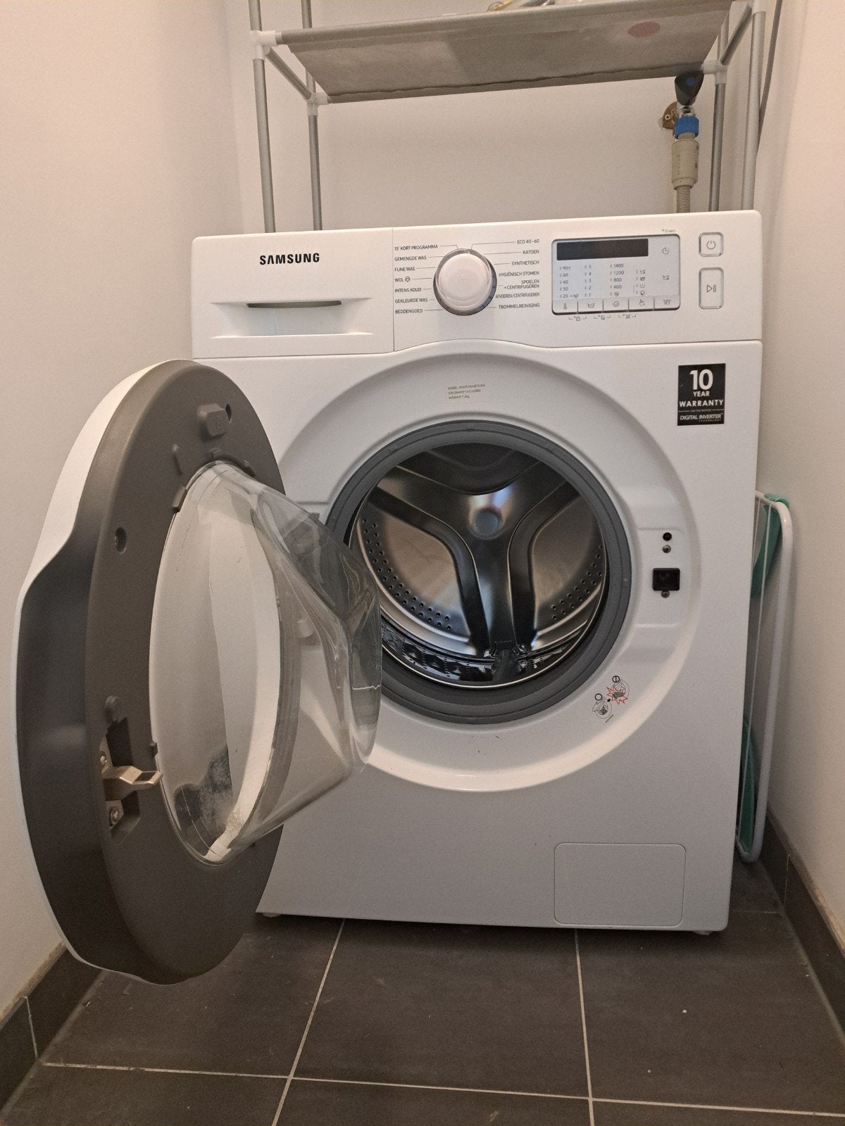 Samsung wasmachine, 6 tot 8 kg, Ophalen, 1200 tot 1600 toeren, 85 tot 90 cm