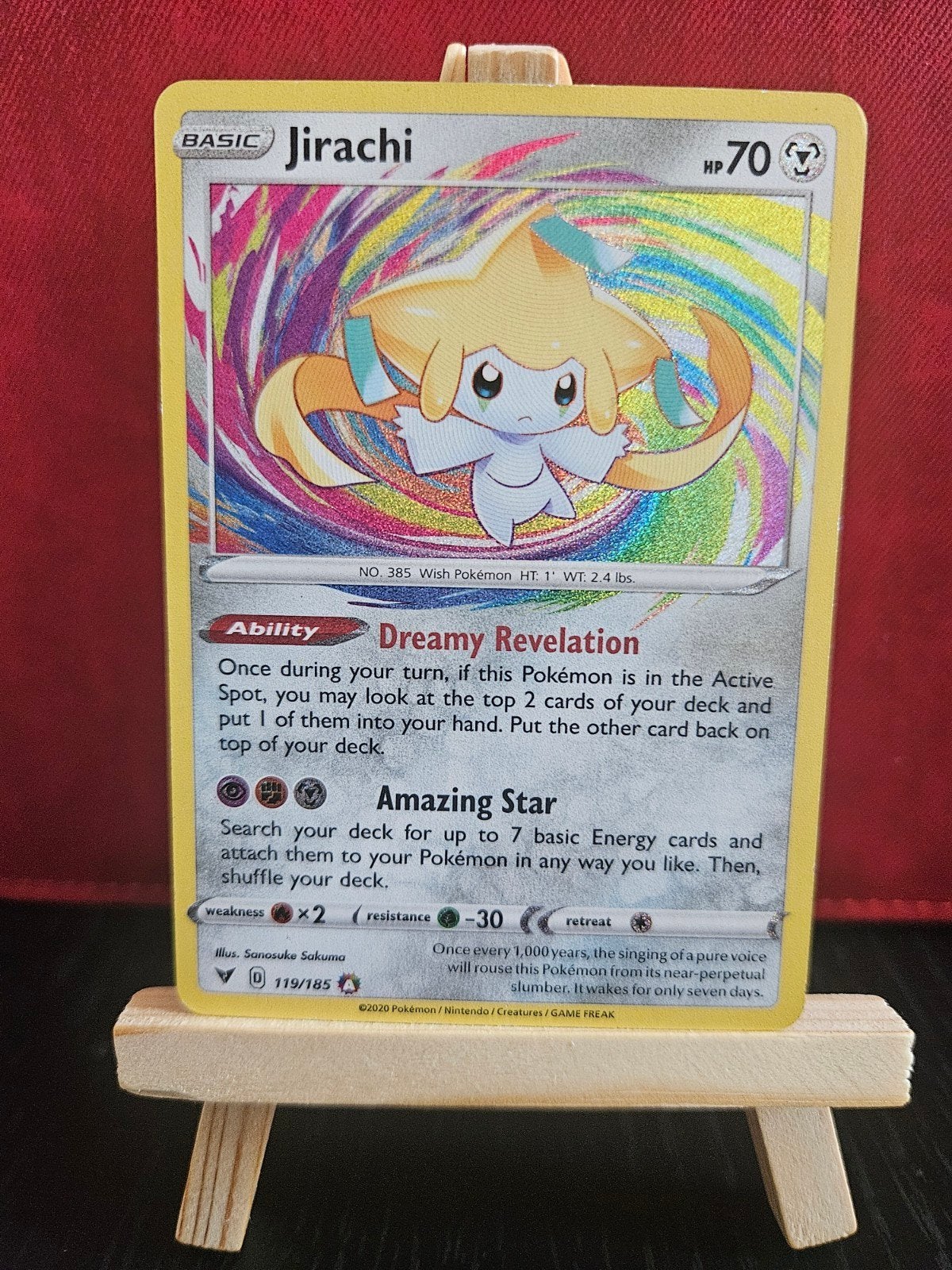 Jirachi #119, Ophalen of Verzenden, Zo goed als nieuw, Losse kaart