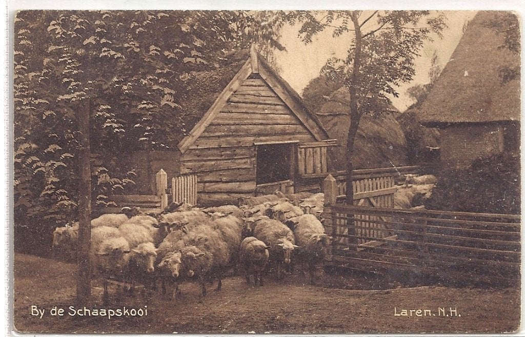 Laren (N-H), Verzenden, 1920 tot 1940, Gelopen, Noord-Holland