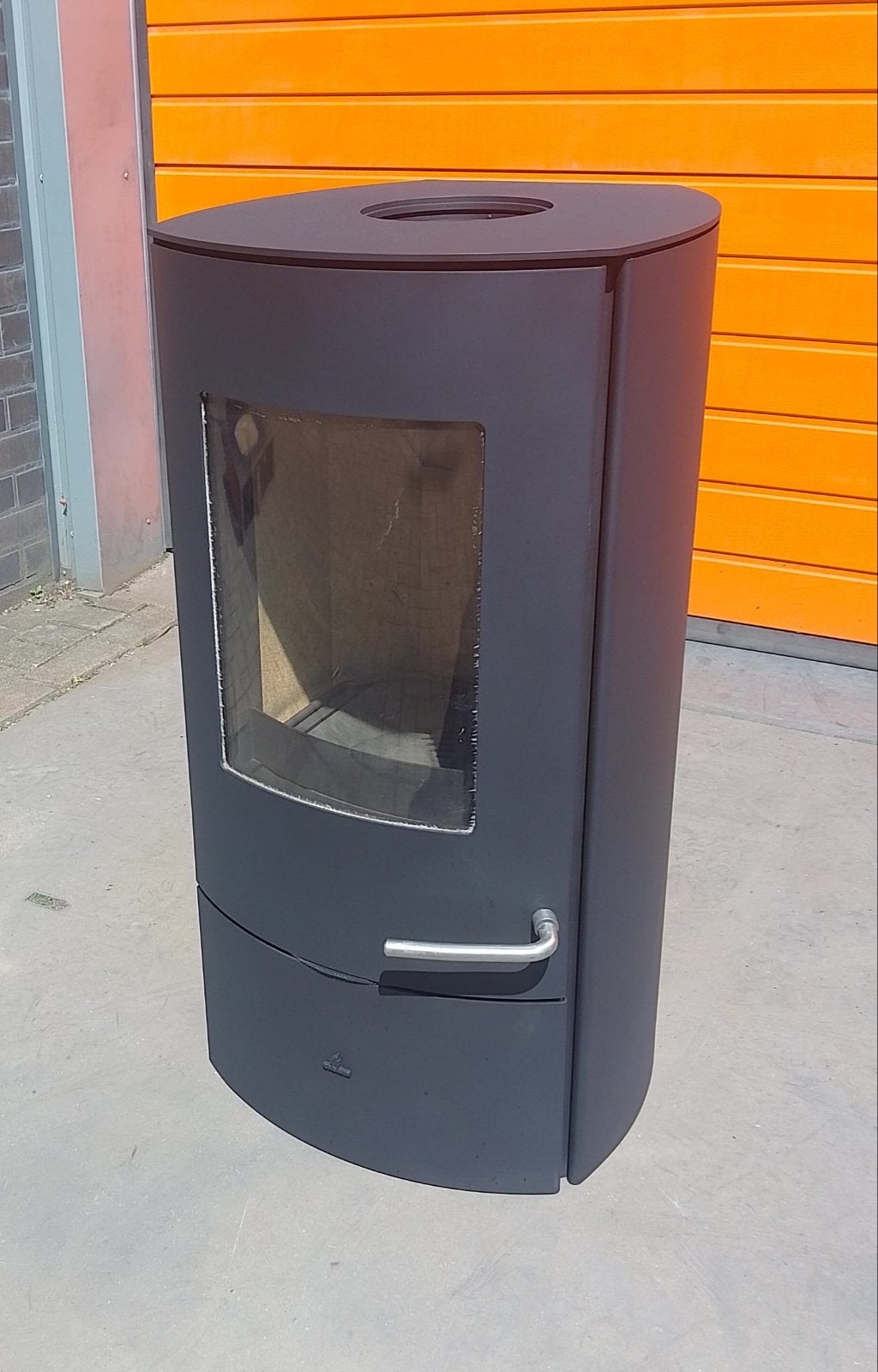 PRIIJSKNALLER CROWN passat houtkachel 7 kw, Ophalen, Houtkachel, Zo goed als nieuw, Vrijstaand
