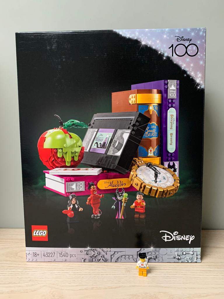 Lego set 43227 disney symbolen van beroemde schurken, Kinderen en Baby's, Speelgoed | Duplo en Lego, Lego, Nieuw, Ophalen of Verzenden
