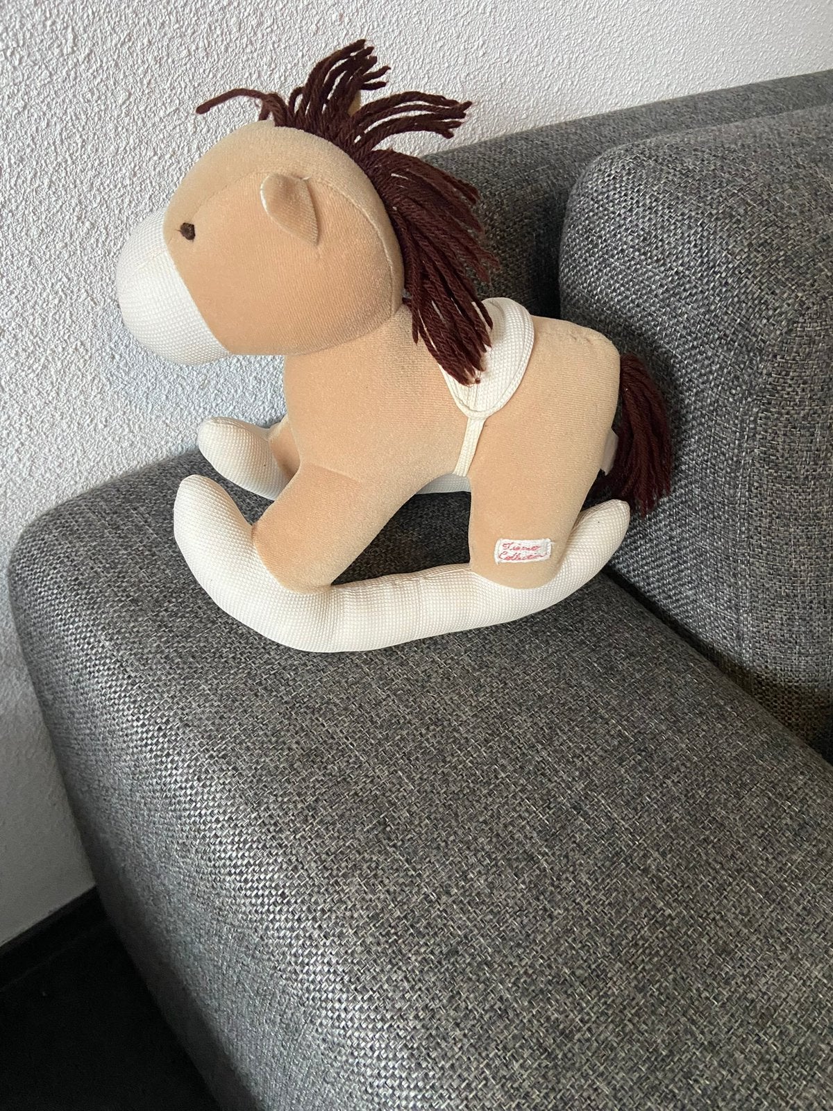 Tiamo knuffel hobbel paard oude collectie tiamo, Ophalen of Verzenden, Gebruikt, Paard