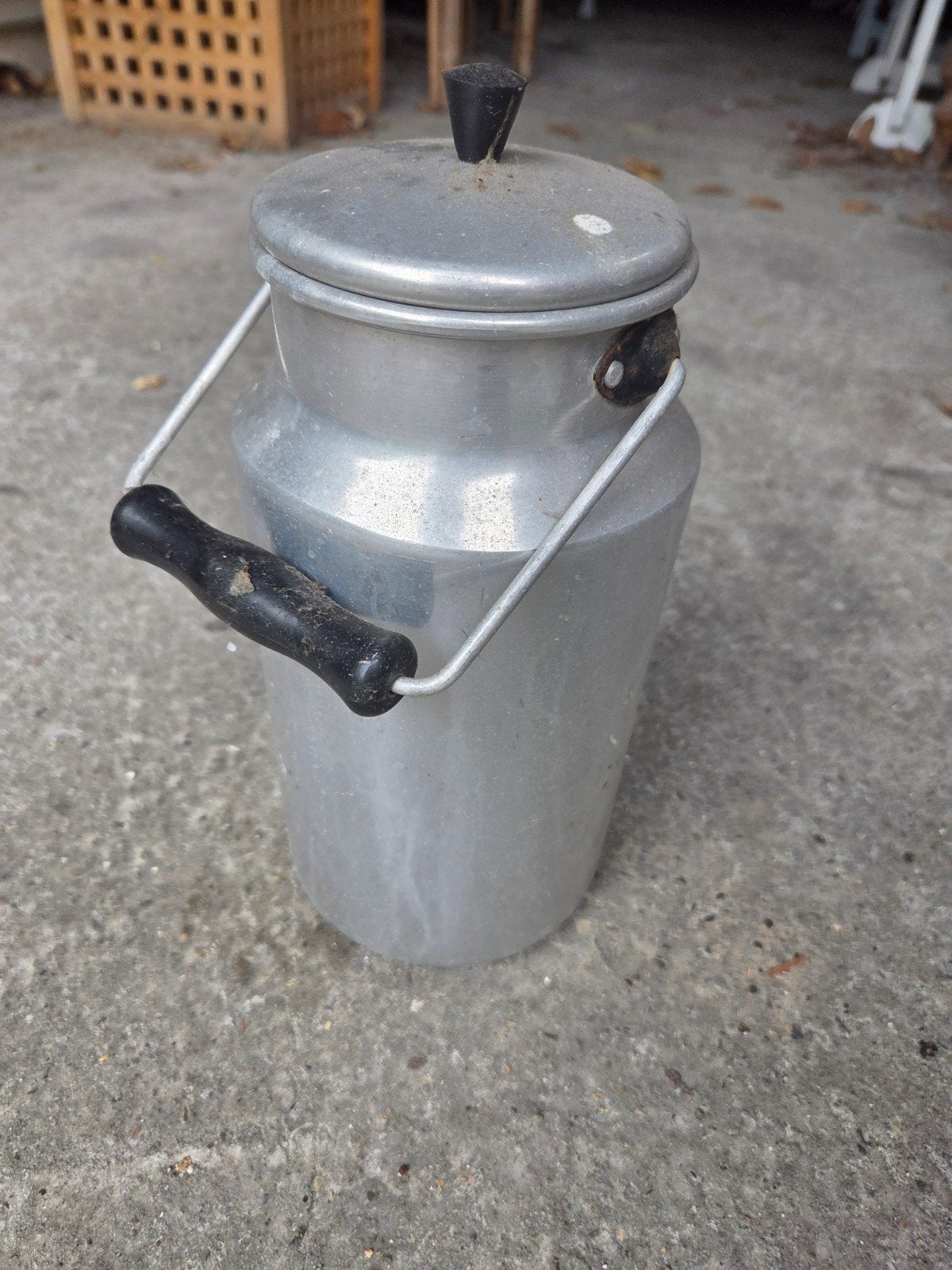zinken melkbus, Ophalen of Verzenden
