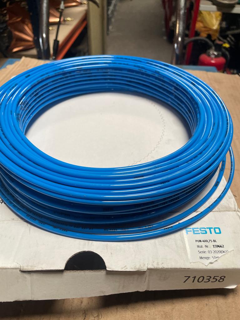 Festo PUN-4X0,75-BL Pneumatische slang, 50m, Nieuw, Ophalen, Nieuw