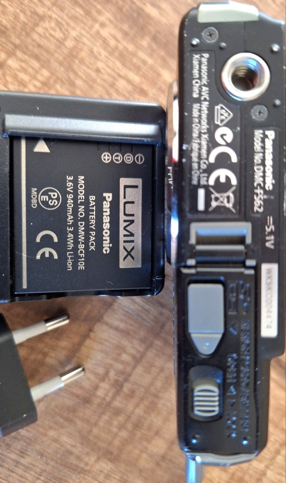 Panasonic Lumix DMC-FS62 compactcamera met oplader en tasje, Audio, Tv en Foto, Fotocamera's Digitaal, Gebruikt, Panasonic, 10 megapixels