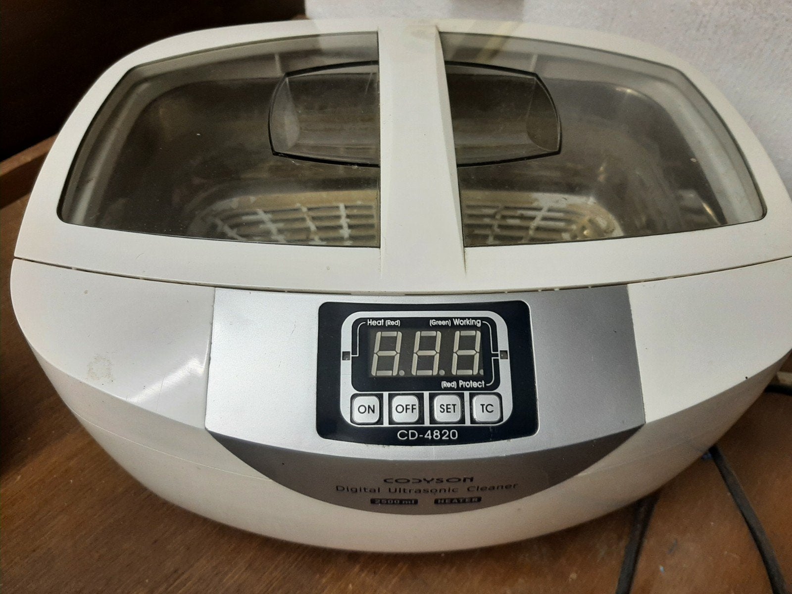 Codyson CD-4820 Digitale Ultrasone Reiniger, Ophalen of Verzenden