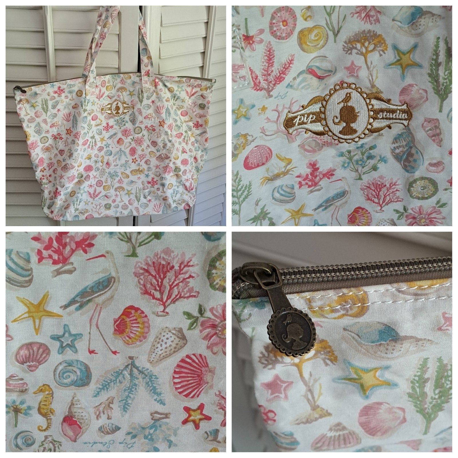 Strandtas/Grote Boodschappentas/Merk: Pip Studio, Ophalen of Verzenden, Nieuw, Overige kleuren, Shopper