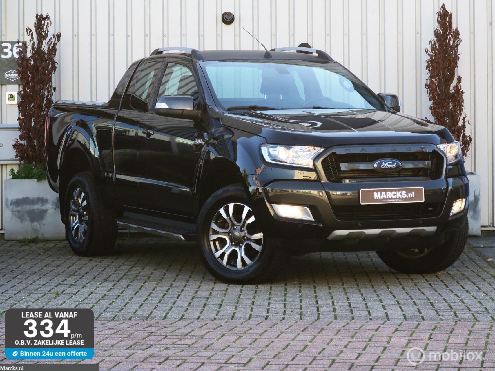 Ford Ranger 3.2 TDCi Wildtrak Supercab AUTOMAAT EURO 6, Auto's, Automaat, Dealer onderhouden, Gebruikt, Met garantie (alle)