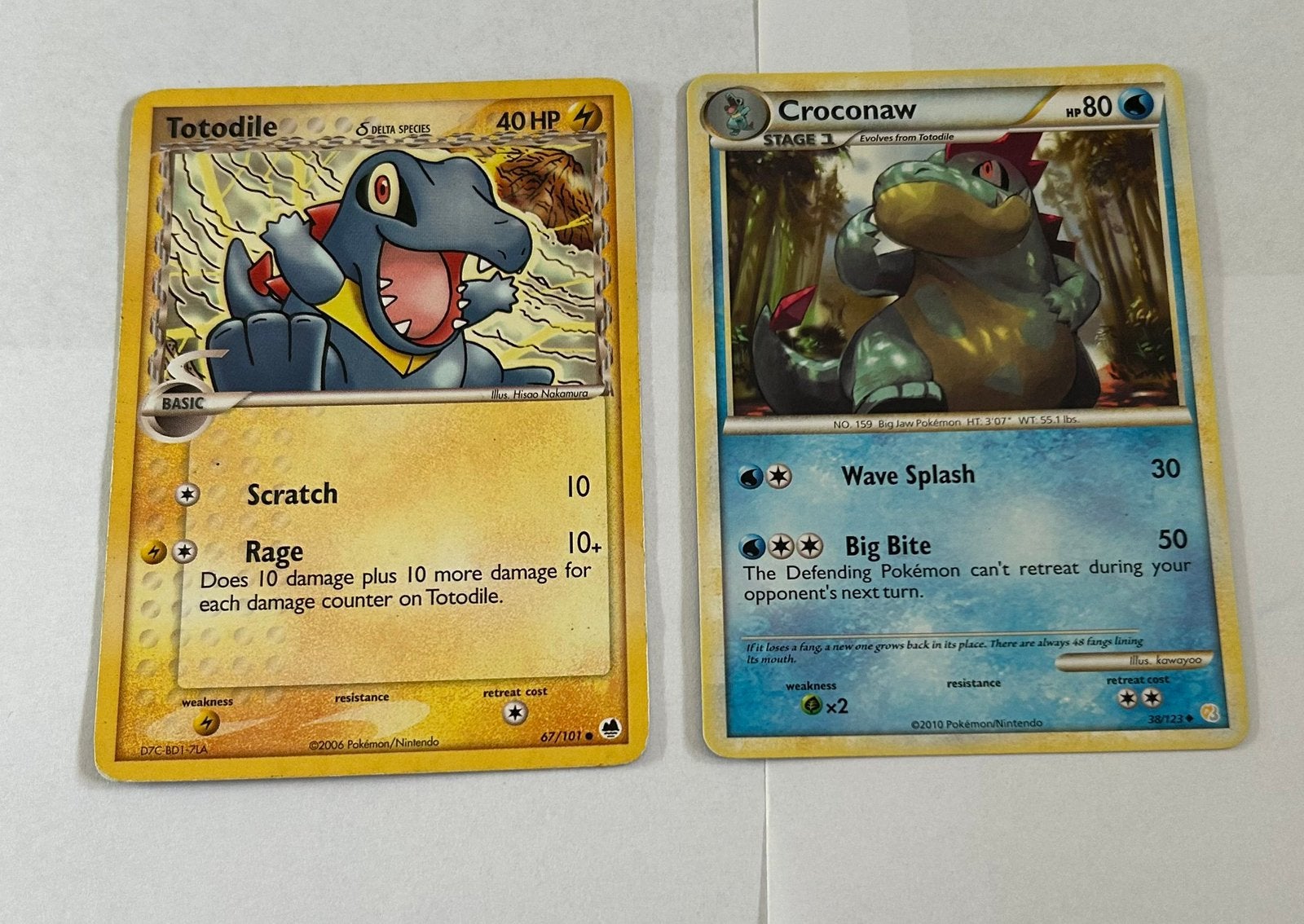 Pokemon totodile, Ophalen, Zo goed als nieuw