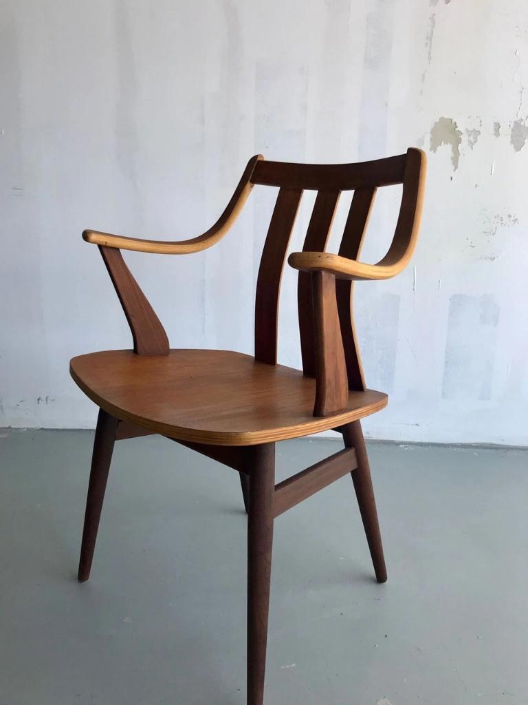 Pastoe stoel by Cees Braakman, Ophalen, Gebruikt, Bruin, Cees Braakman, Vintage, Mid century, Deens