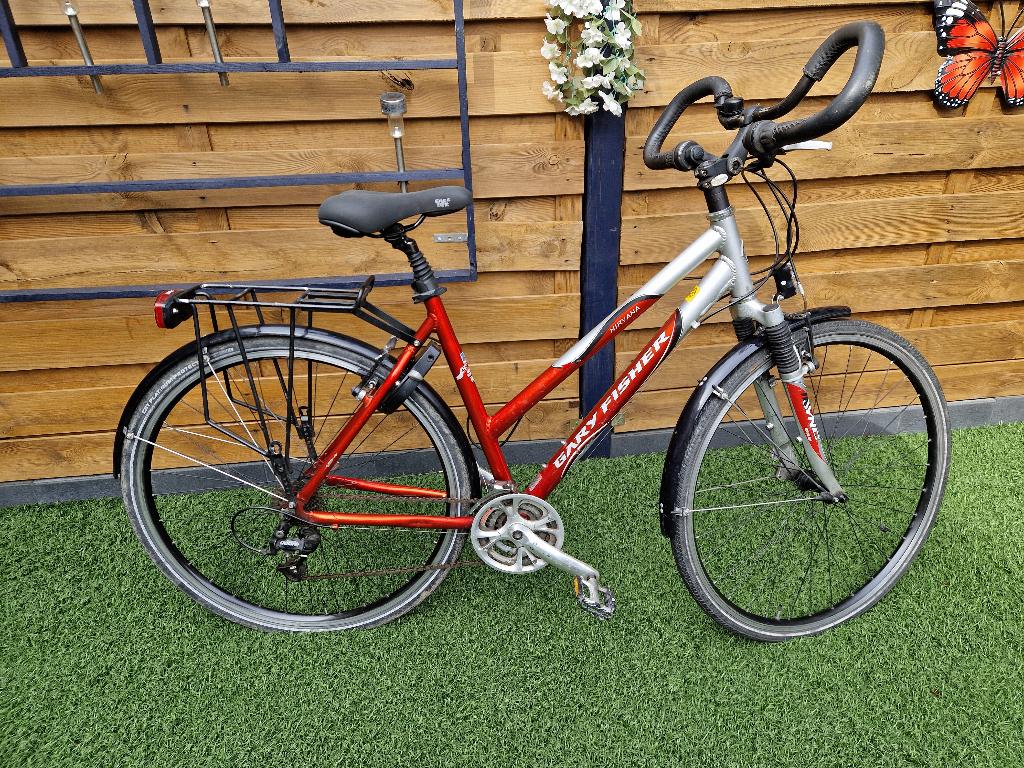 Toerfiets Gary Fisher, Gebruikt, Velgrem, 49 tot 53 cm, Dames