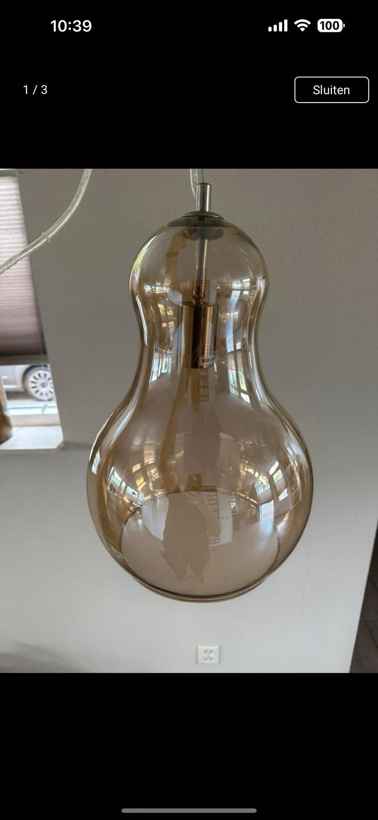 Twee lampen, Ophalen, Zo goed als nieuw