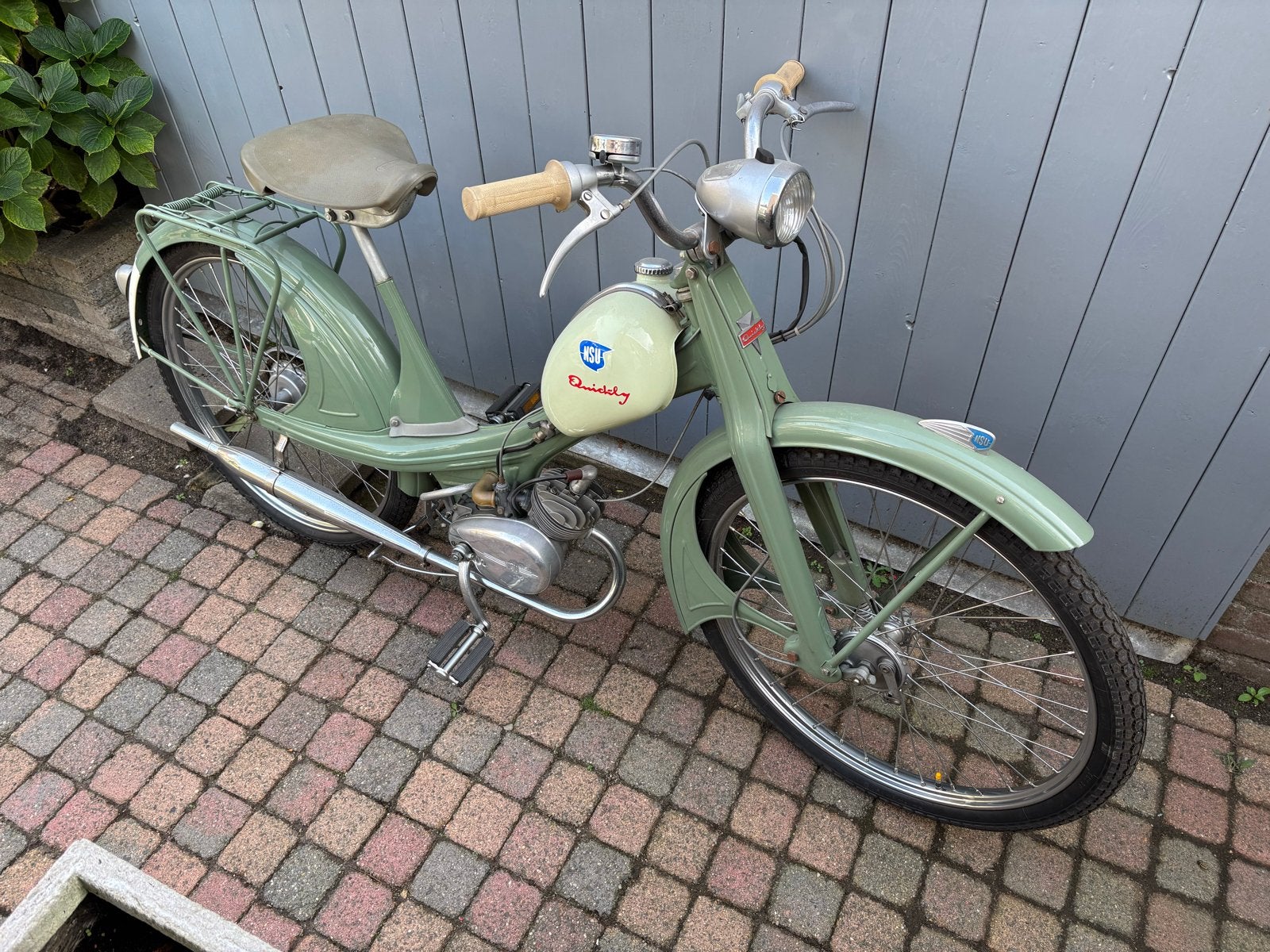 Nsu Quickly 1962 - Gerestaureerde bromfiets, Maximaal 45 km/u, 49 cc, 1 versnellingen, Ophalen