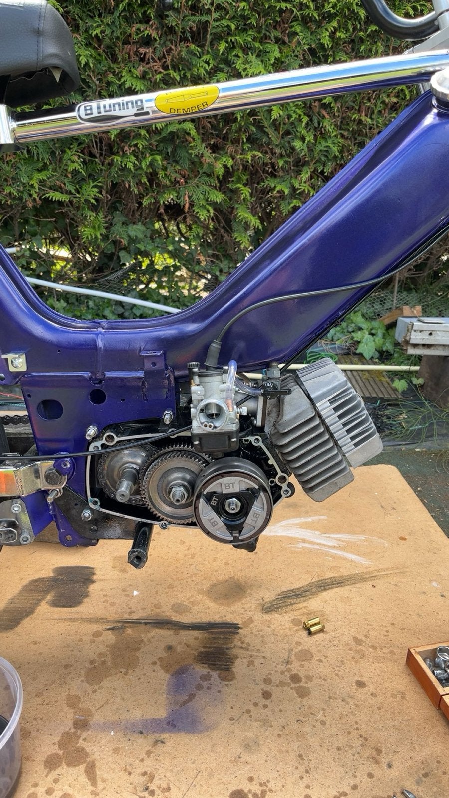 Tomos 65cc blok, Fietsen en Brommers, Ophalen, Zo goed als nieuw, Standard