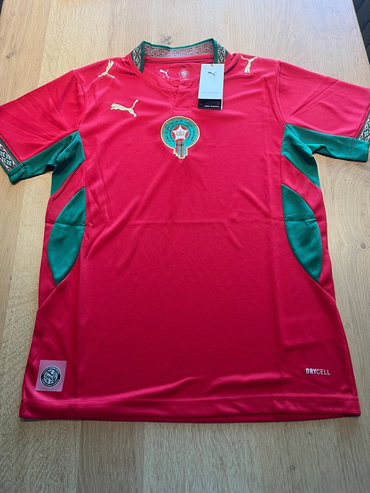 Marokko WK shirt “26”, Maat S, Verzenden, Nieuw, Shirt