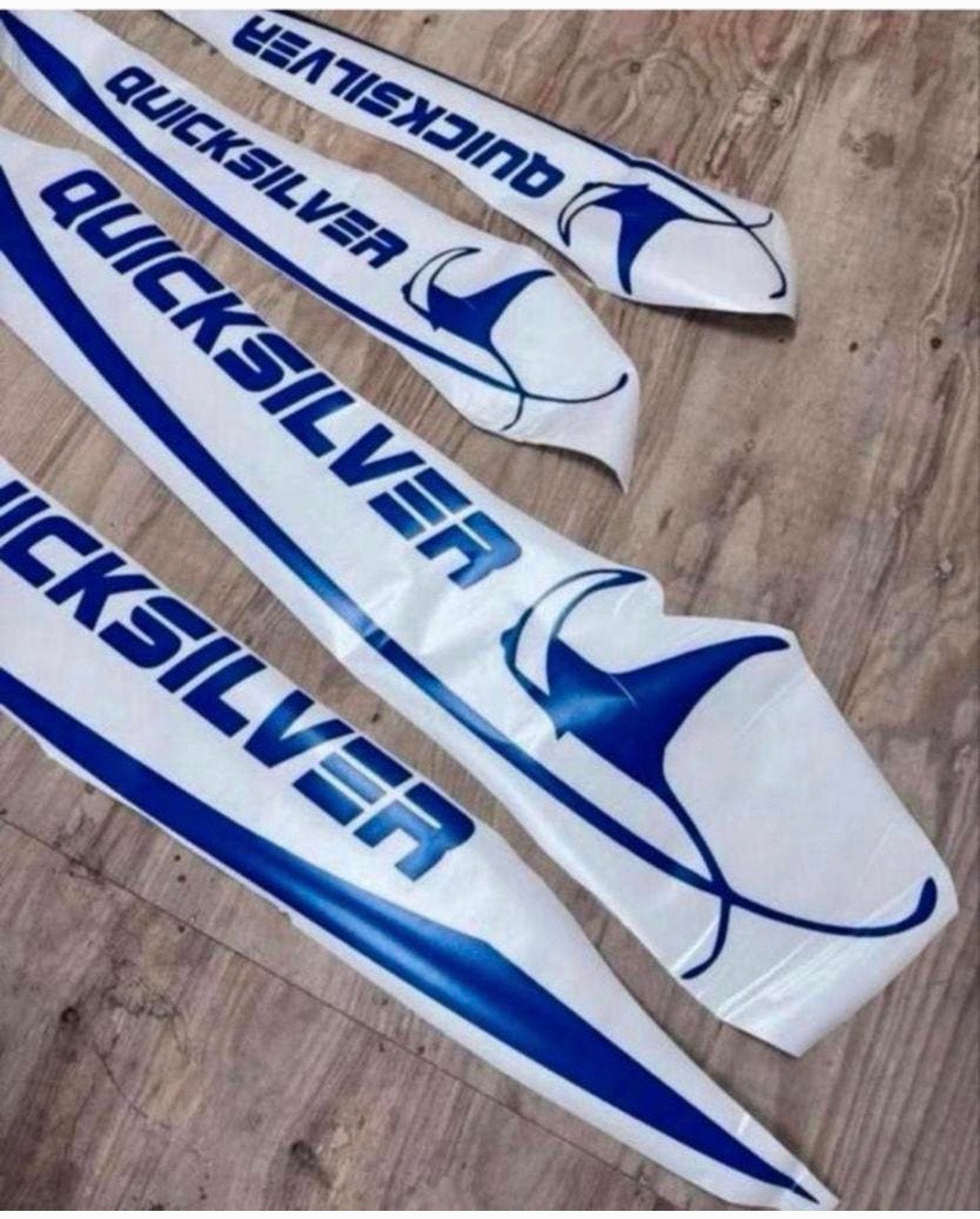 Quicksilver Vinyl Decal boten boot jacht XL Stickers sticker, B, Nieuw, Ophalen of Verzenden, H