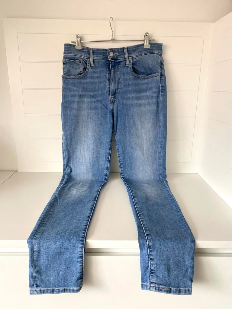 Levi's 721 High Rise Skinny Jeans - W30 L30, Ophalen of Verzenden, Zo goed als nieuw, Blauw, W30 - W32 (confectie 38/40)