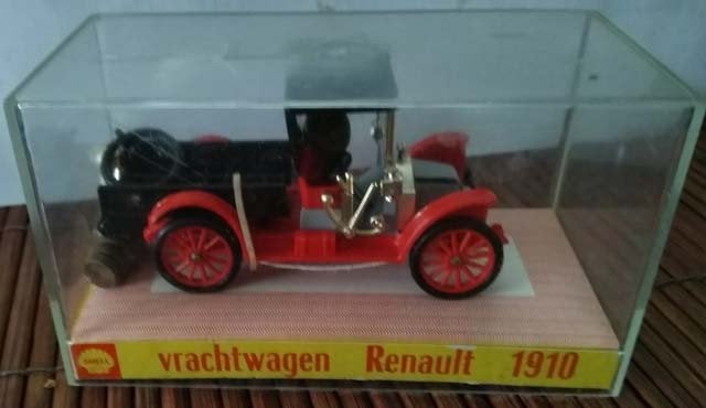 Shell Renault vrachtwagen uit 1910 in doos 1:43, Ophalen of Verzenden, Nieuw, Bus of Vrachtwagen, Overige merken