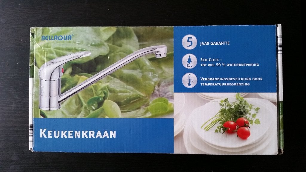 Keukenkraan  Keukenmengkraan gloednieuw, Ophalen of Verzenden, Nieuw, Rvs, Kraan