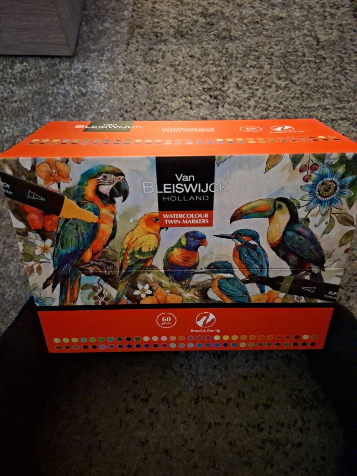 Van Bleiswijck Watercolour Twin Markers - 60 stuks, Ophalen, Nieuw, Overige typen