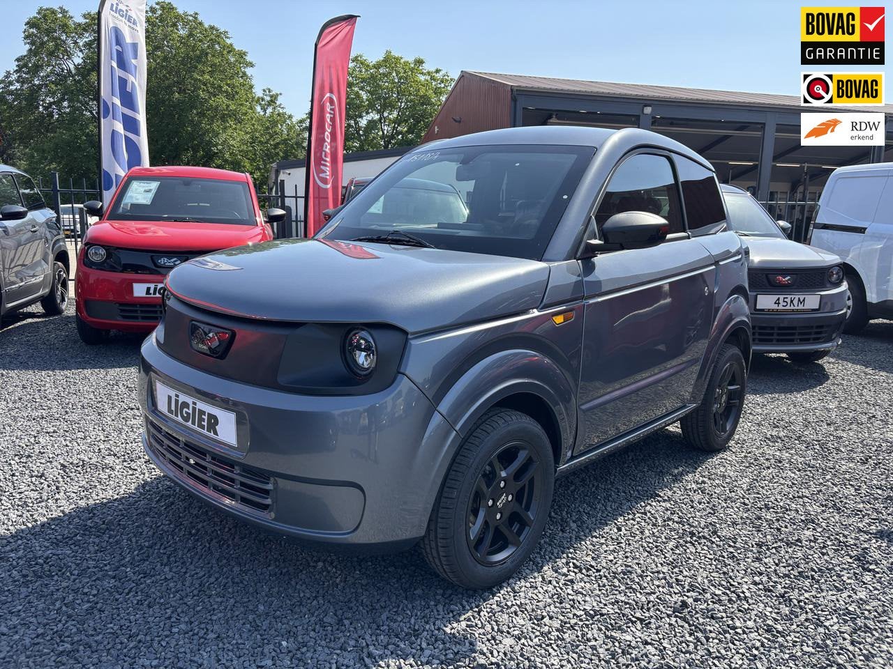 Ligier Brommobiel Myli NIEUW EV Max 11kWh Airco Stuurbekrach, Gebruikt, Ligier