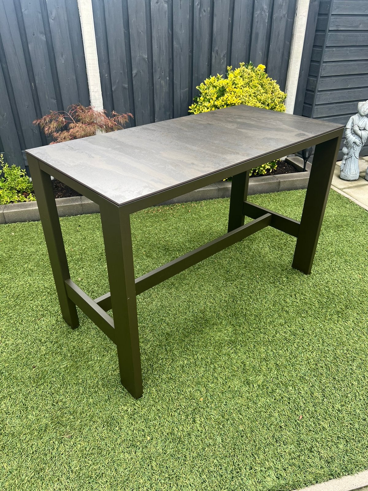 Bert plantagie Bartafel Edge met dekton blad, Ophalen, 100 tot 150 cm, 50 tot 100 cm, Zo goed als nieuw
