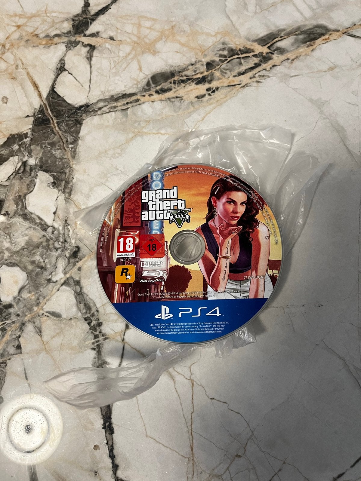 Grand Theft Auto V (GTA 5) PS4 - Losse disc, Avontuur en Actie, Online, Gebruikt, Vanaf 18 jaar