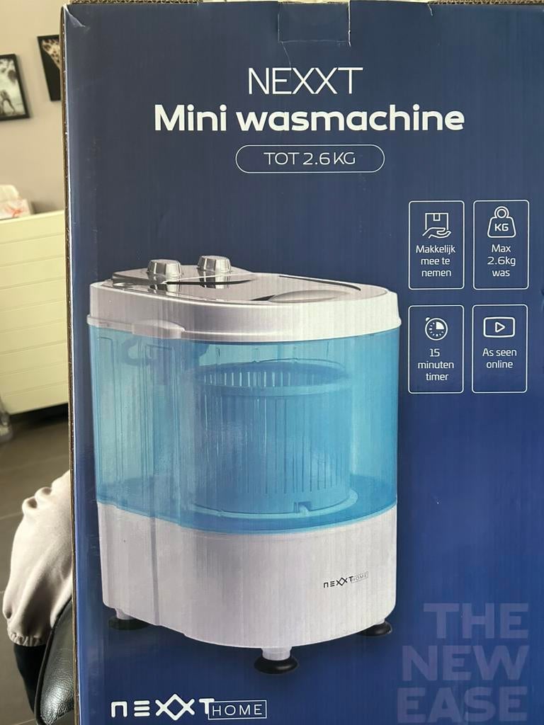 Camping mini wasmachine NIEUW, Ophalen of Verzenden, Zo goed als nieuw