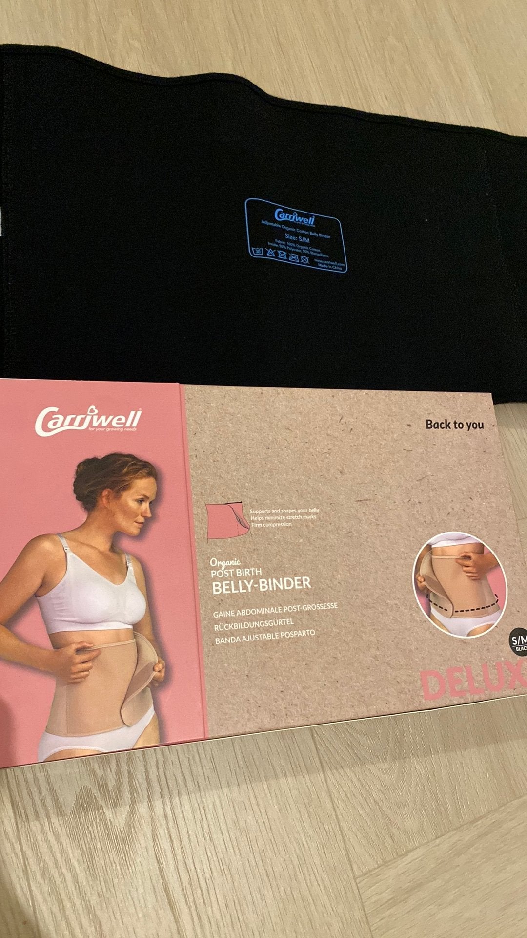 Carriwell Post-Birth Belly-Binder S/M, Ophalen of Verzenden, Zo goed als nieuw