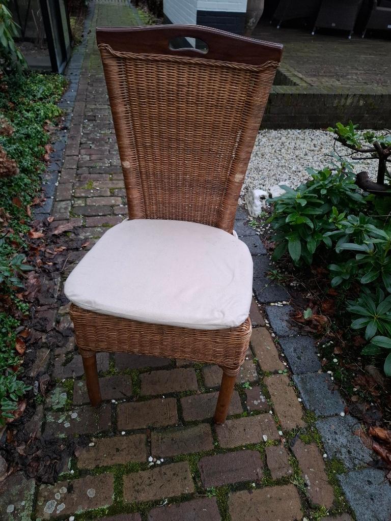 4 eetkamerstoelen, Huis en Inrichting, Stoelen, Ophalen, Gebruikt, Vier
