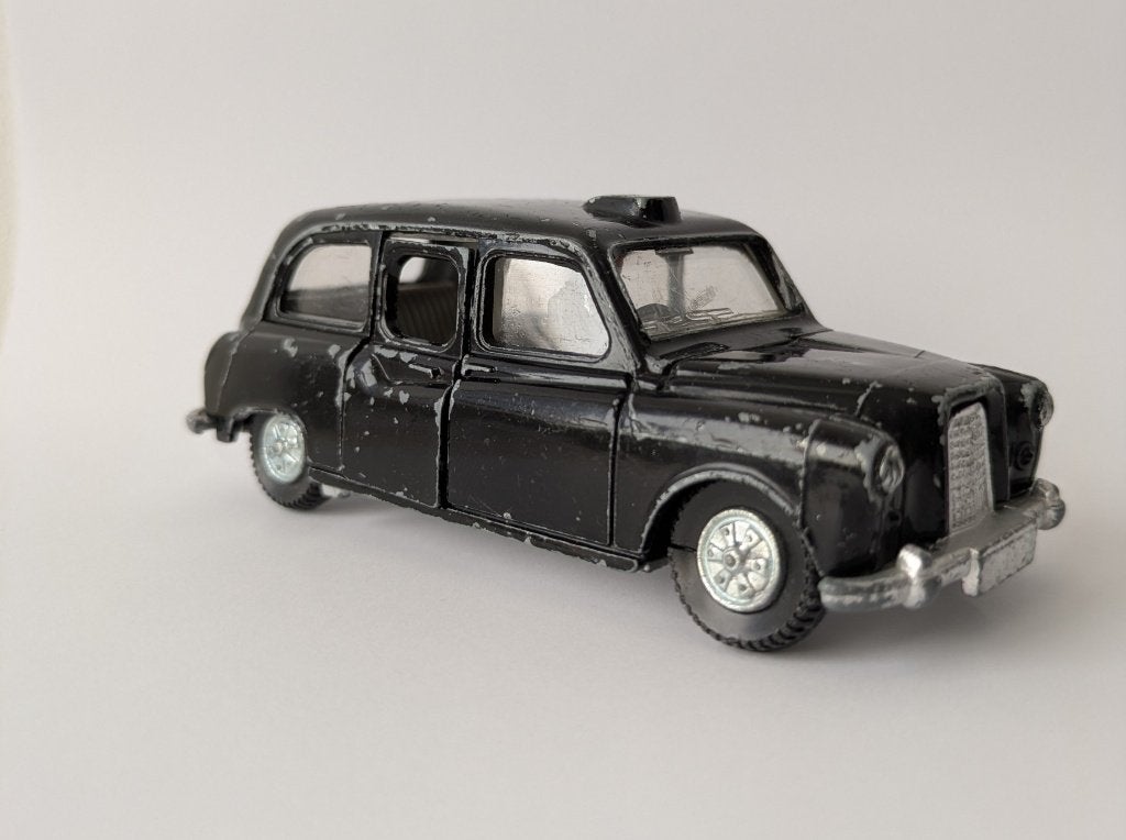 Dinky Toys, Made in England. Austin London Taxi, Ophalen of Verzenden, Gebruikt, Auto, Dinky Toys