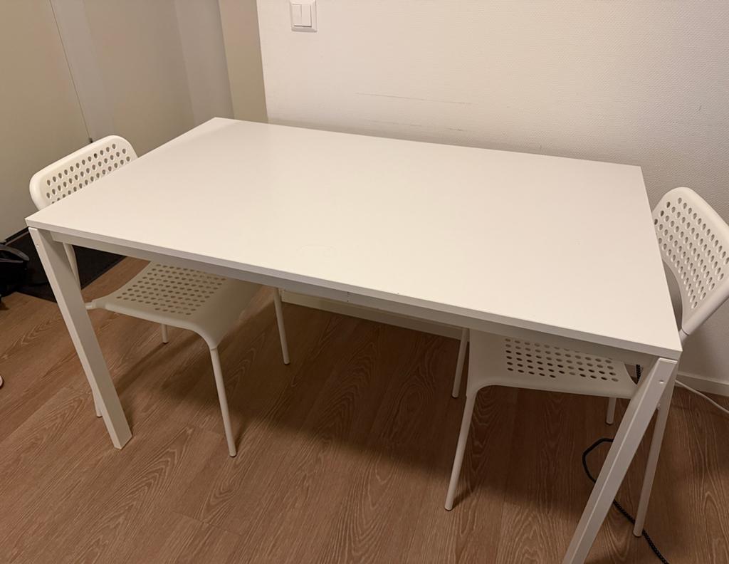 Ikea tafel, Ophalen of Verzenden, Zo goed als nieuw, Rechthoekig, 50 tot 100 cm