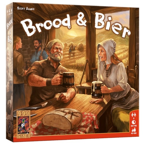 Brood en Bier Basisspel 999 Games Bordspel Nieuw, 999 Games, Nieuw, Ophalen of Verzenden, Vijf spelers of meer