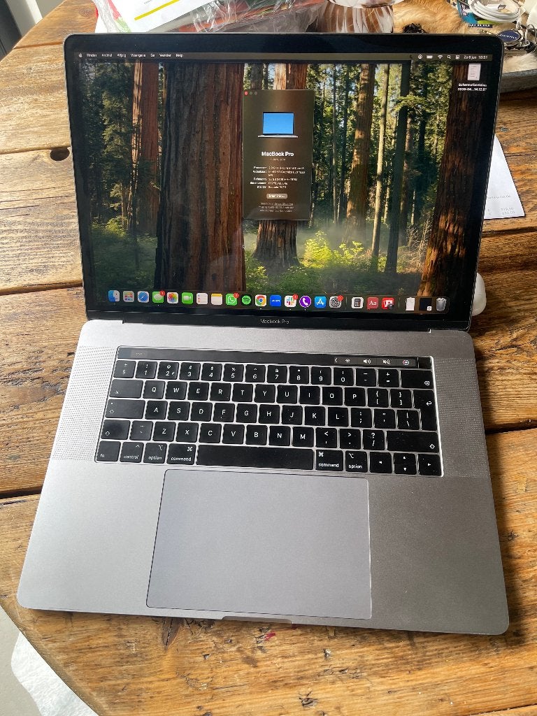 Snelle MacBook Pro met nieuwe batterij en goede speakers, Gebruikt, 2 tot 3 Ghz, 512 GB, Ophalen