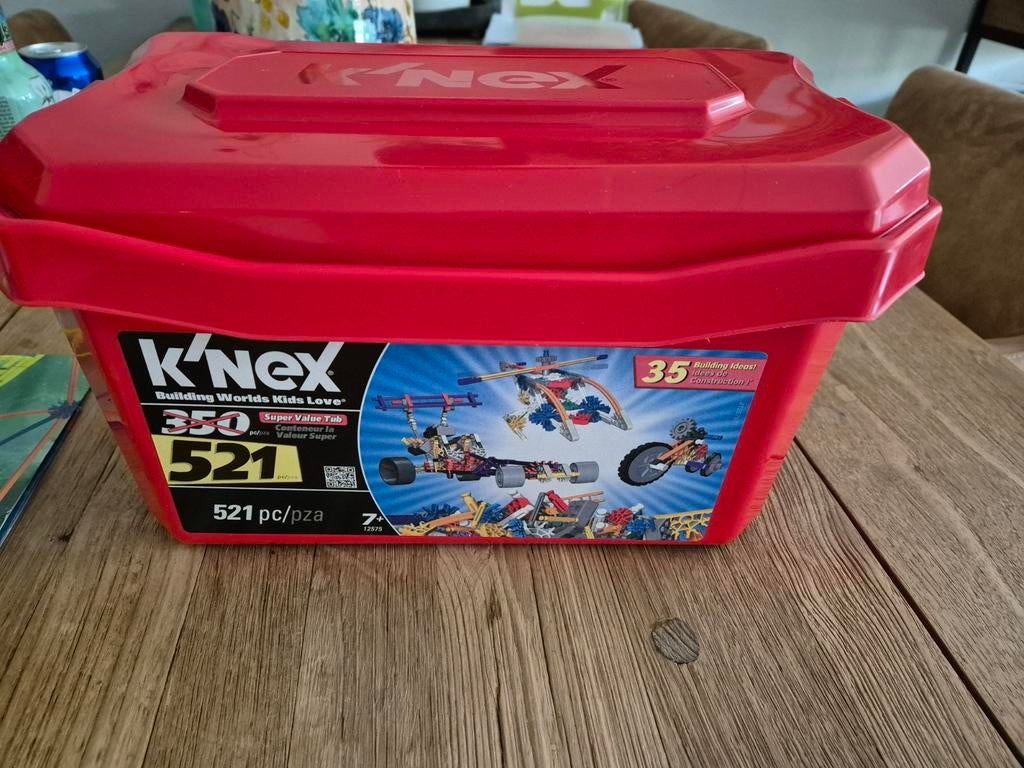 Knex, nr 521 en roller coaster, Ophalen, K'nex