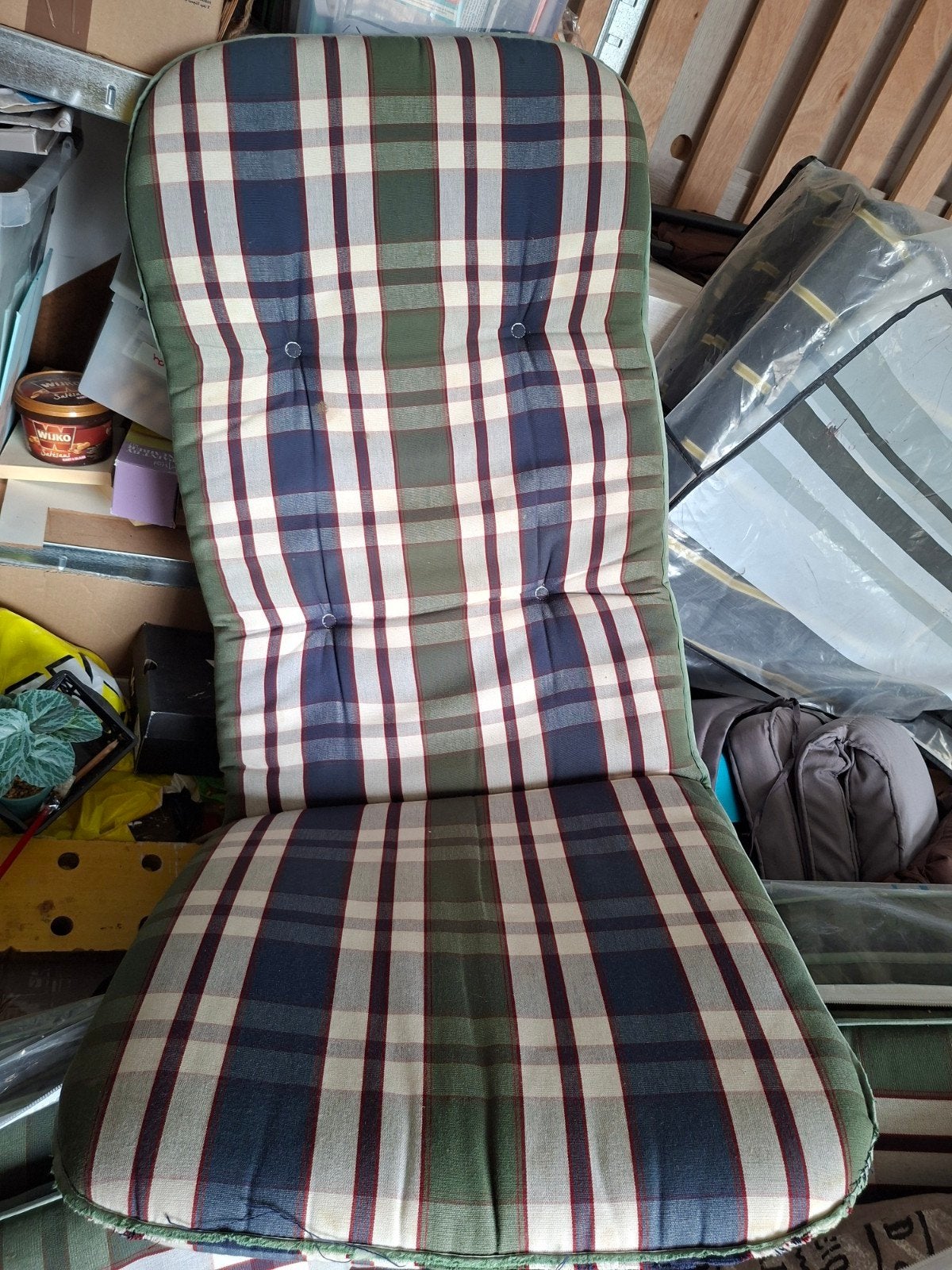 4 Tuinkussens, Tuin en Terras, Tuinmeubel-accessoires, Ophalen, Gebruikt