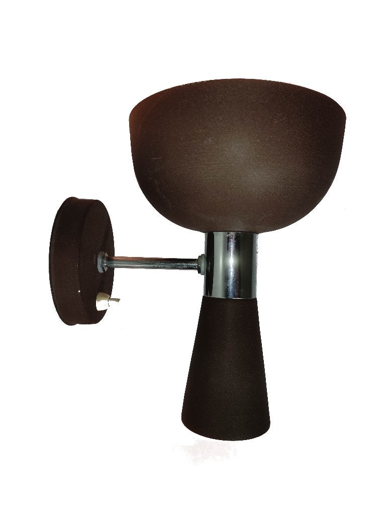 Schitterende vintage Herda design diabolo wandlamp, Ophalen of Verzenden, Gebruikt, Metaal