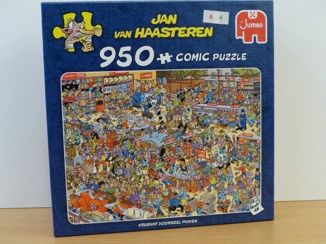 Jan van Haasteren Kruidvat Voordeel Pakken 950+ stukjes, Ophalen of Verzenden, 500 t/m 1500 stukjes, Zo goed als nieuw, Legpuzzel