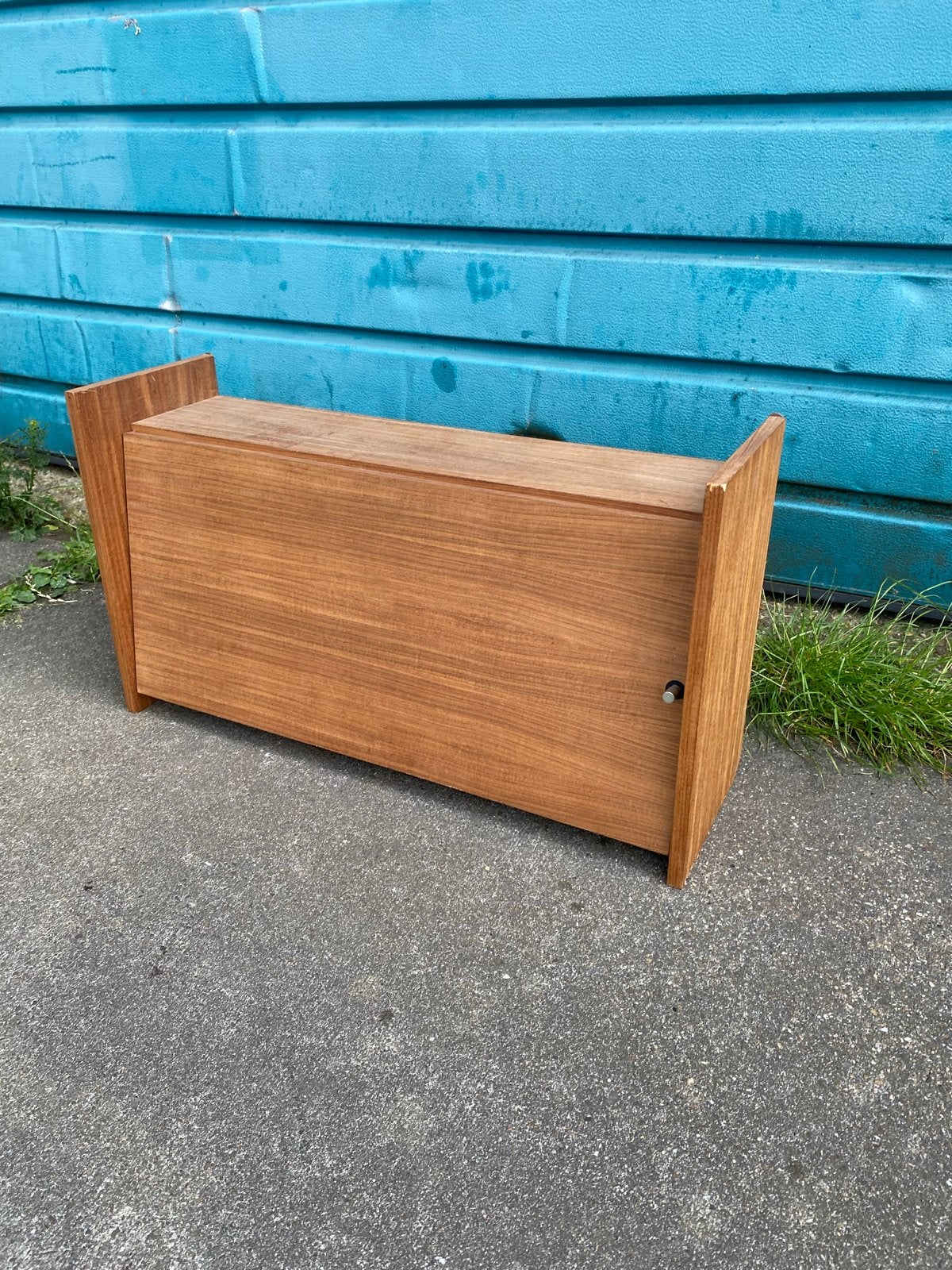 Vintage Teak Wandkast Jaren '60 Design, Ophalen