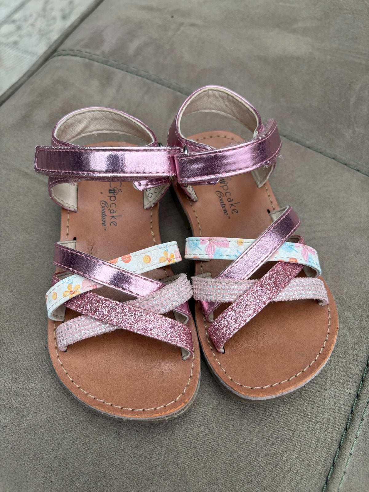 Cupcake Couture Roze Sandalen Maat 22 Meisjes, Meisje, Schoenen, Ophalen of Verzenden, Zo goed als nieuw