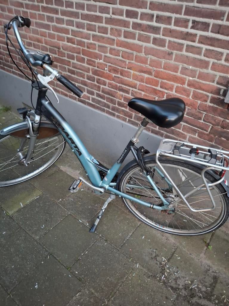 Sparta damesfiets 28 inch frame hoogte 50 cm, Gebruikt, 50 tot 53 cm, Trommelrem, Ophalen
