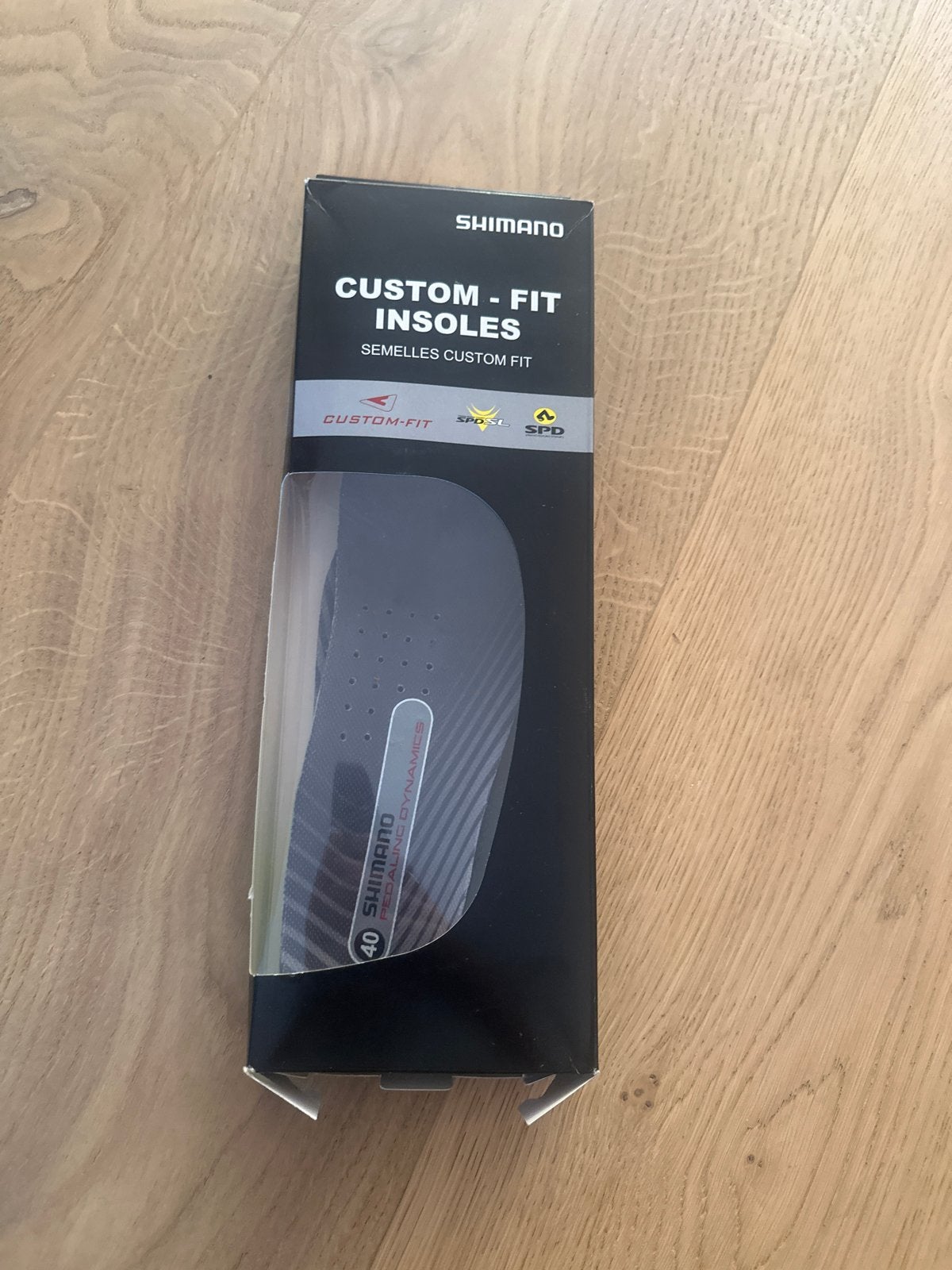 Shimano Custom-Fit Inlegzolen - Maat 40, Overige typen, Ophalen, Mountainbike, Nieuw