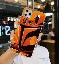 Star Wars The Mandalorian iPhone XR siliconen frontje, NIEUW, Verzenden, Frontje of Cover, Nieuw, Meerkleurig