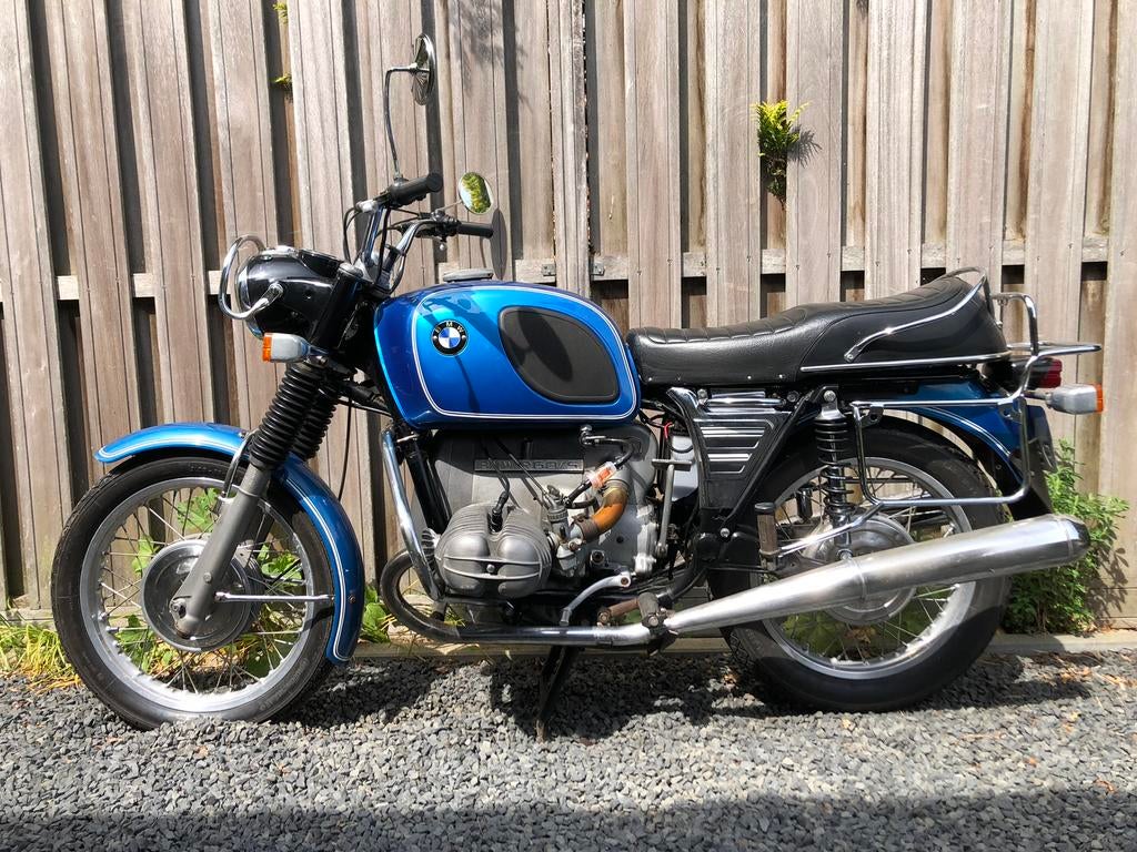 BMW R60/5 (1972) - Origineel & Rijklaar, Motoren, Cardan-aandrijving, 2 cilinders, Occasion, Toermotor