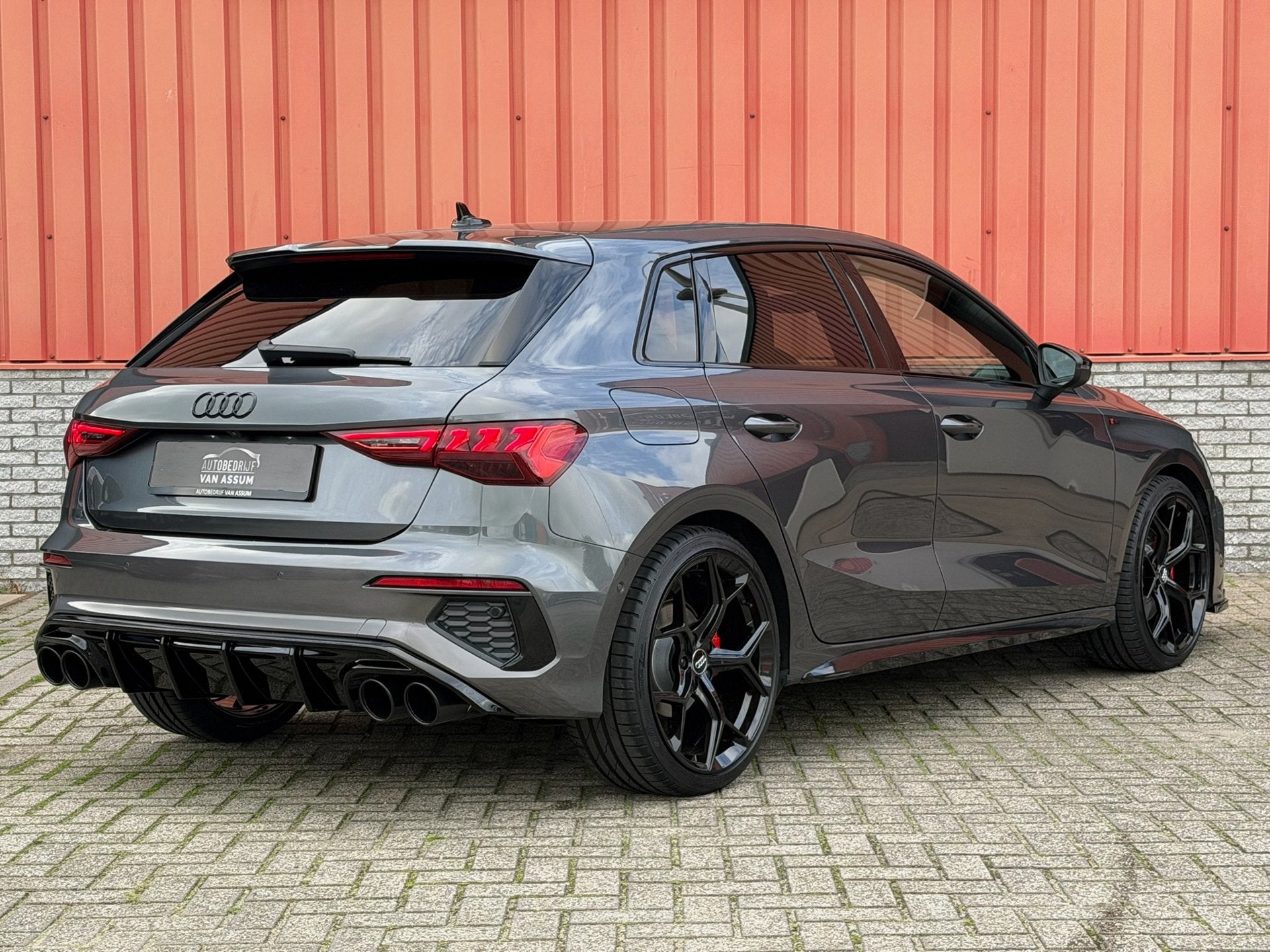 Audi A3 SPORTBACK 35 TFSI 3x S-Line Camera 19"RS DAB S3 Carp, Auto's, Dealer onderhouden, 4 cilinders, 150 pk, Leder en Stof