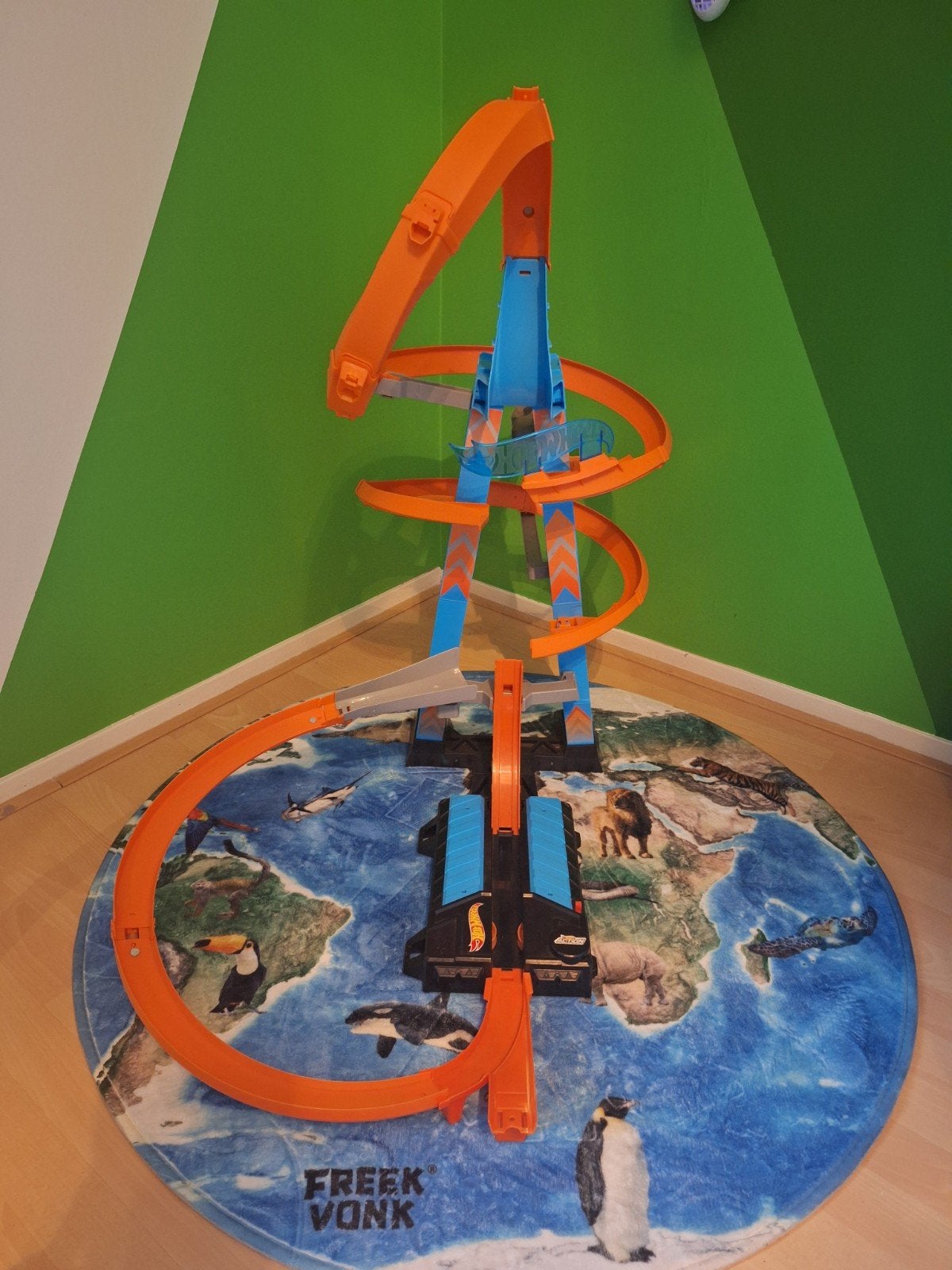 Hot Wheels Sky Crash Toren - Gebruikt, Goede Staat, Ophalen, Hot Wheels, Met looping, Elektrisch