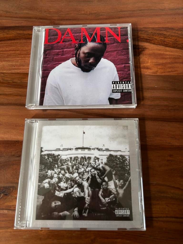 Kendrick Lamar CD's: DAMN. & To Pimp a Butterfly, Ophalen of Verzenden, Zo goed als nieuw