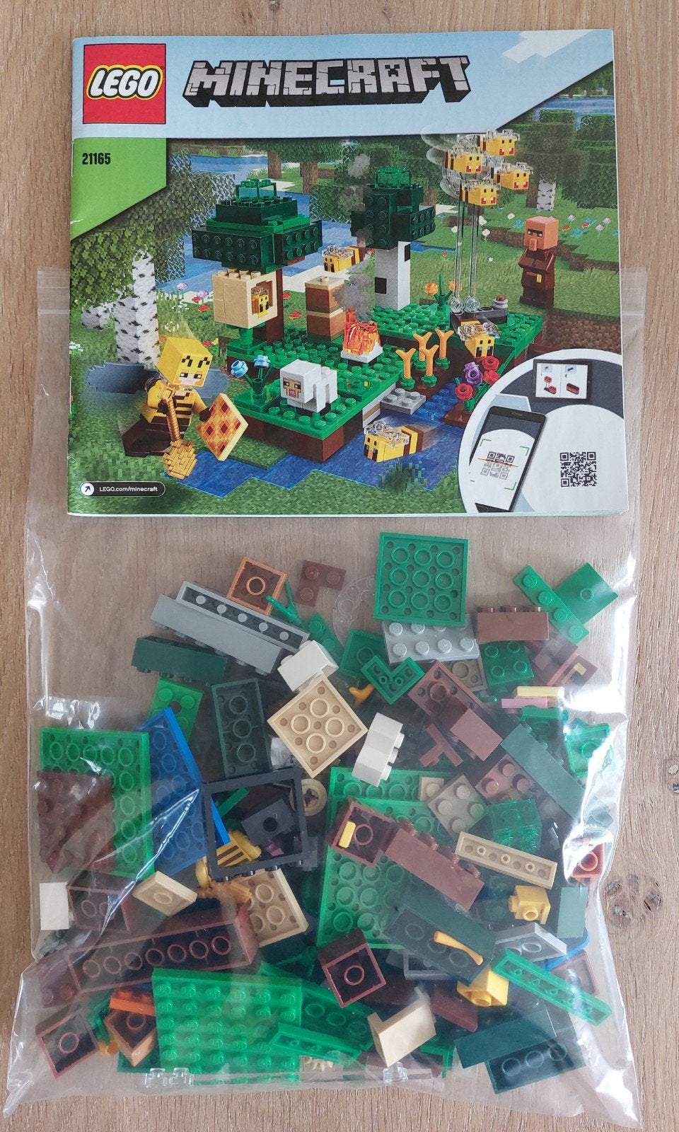 LEGO Minecraft De Bijenboerderij (21165), Ophalen, Zo goed als nieuw