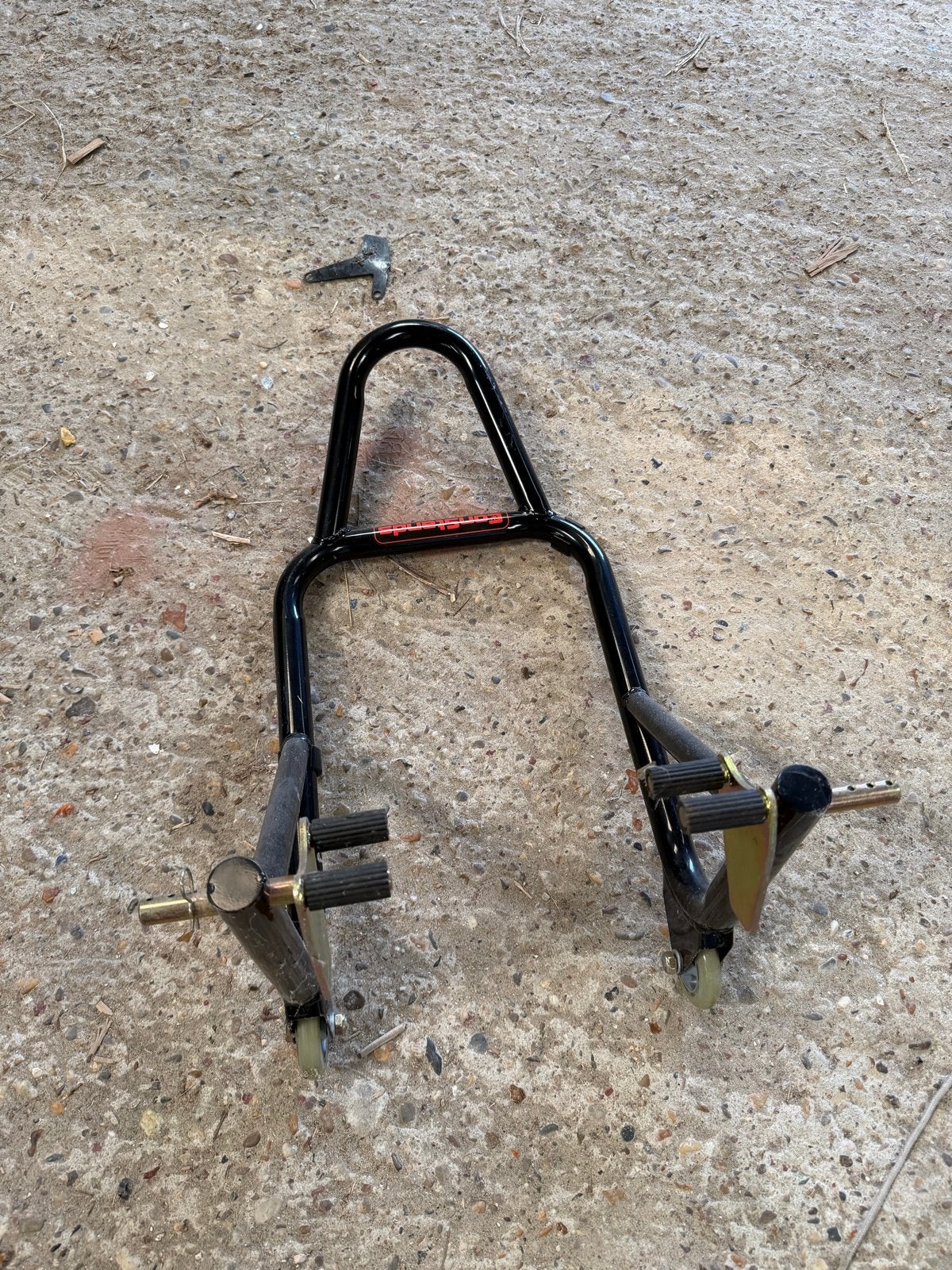 Motorbok / Motorstandaard, Ophalen, Gebruikt